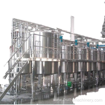 High Efficiency Fruit Juice Orange Juice Production Line